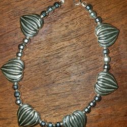 Sterling Silver Heart Bracelet