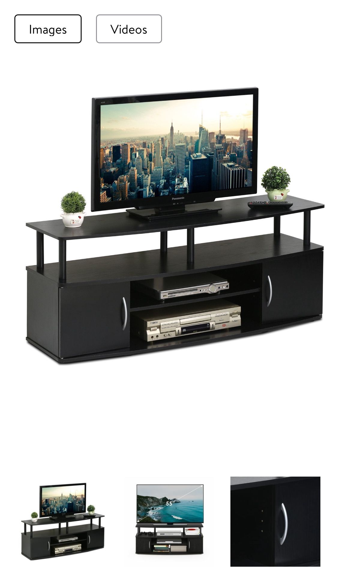 ———-Brand New (Never been Unboxed ) TV Stand Entertainment Center Hold To 55 Inches Tv Black 