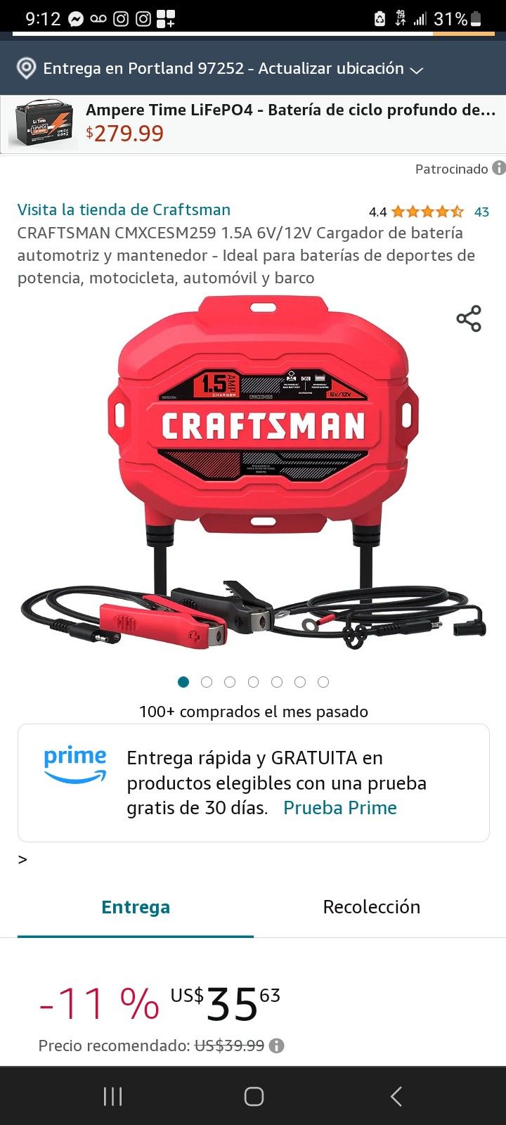 craftsman battery charger 