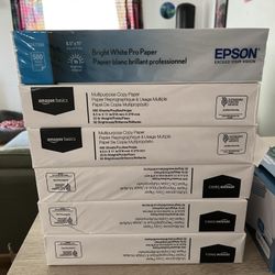 Printer Paper - Six Reams 