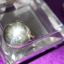 Adjustable Sterling Ring