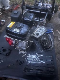 Honda gx270 engine with forward reverse gearbox new bought a 30 series toque converter to replace I want  650for the engine 150 for the gear box