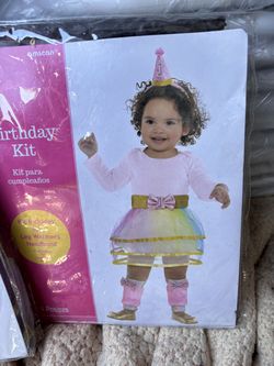 NEW girl 1st birthday party kit