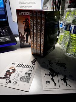 Attack on Titan Season 1 Part 1 Manga Box Set