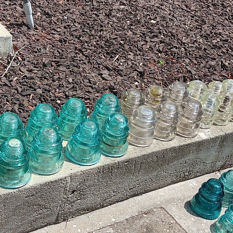 Antique Glass Insulators