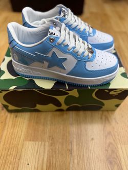 BAPE Bapesta Blue White -SIZES