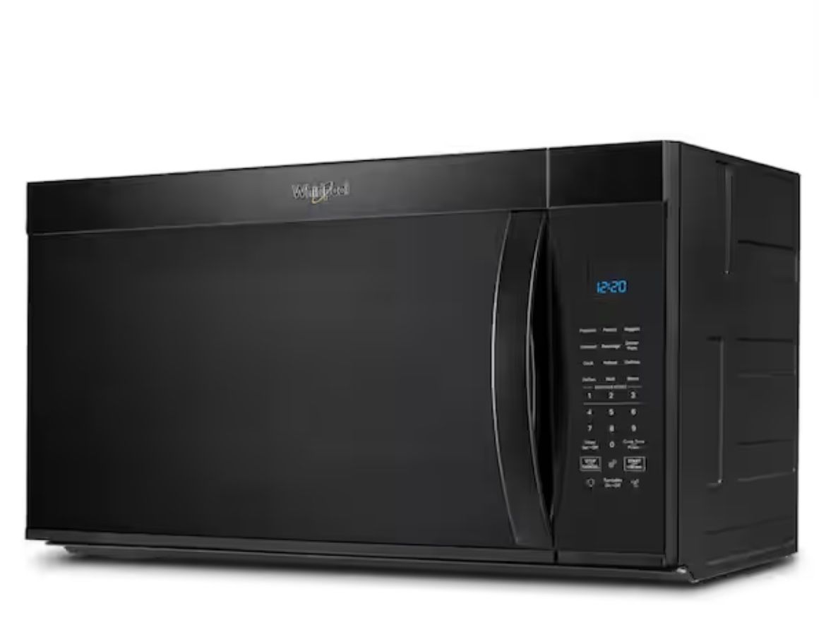 30 in. Over-the-Range Microwave in Black with Sensor Cooking