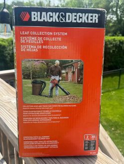 Black & Decker Leaf Collection System - New in Box
