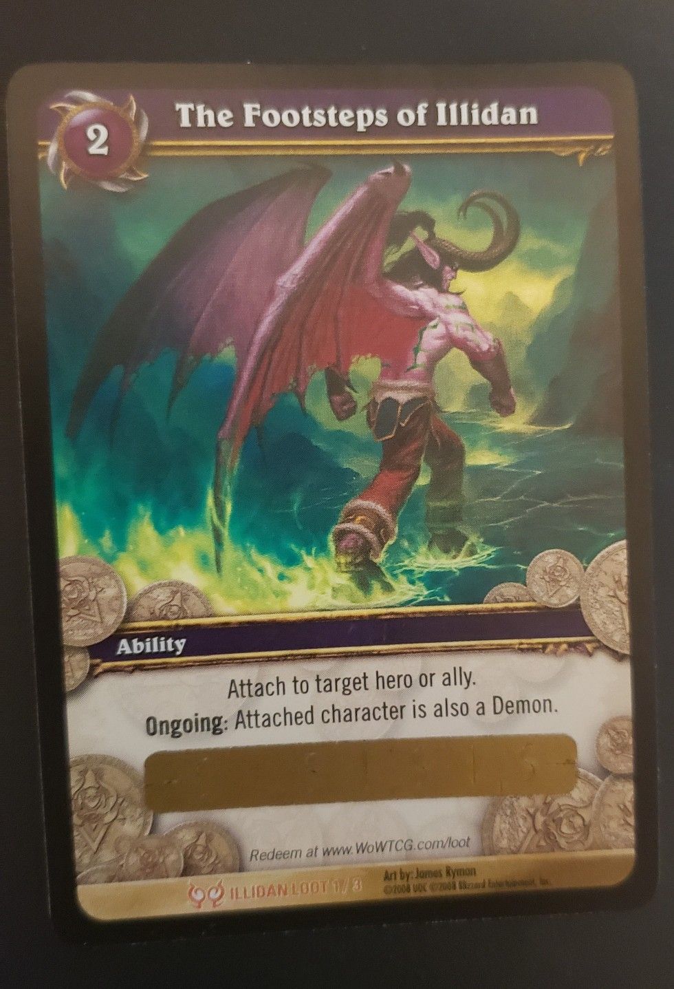 Footsteps of Illidan WOW TCG