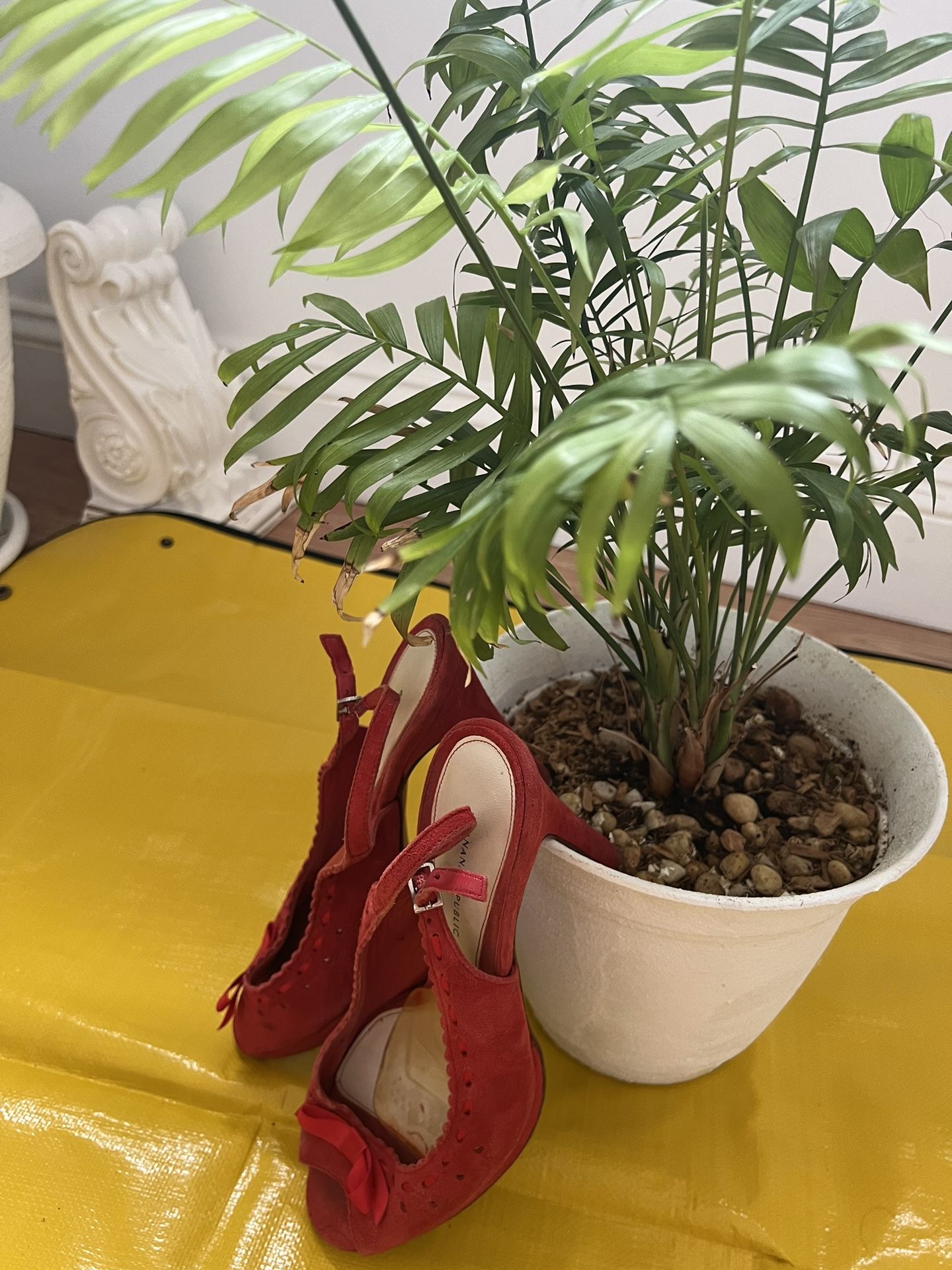 Red Summer Shoes Heels