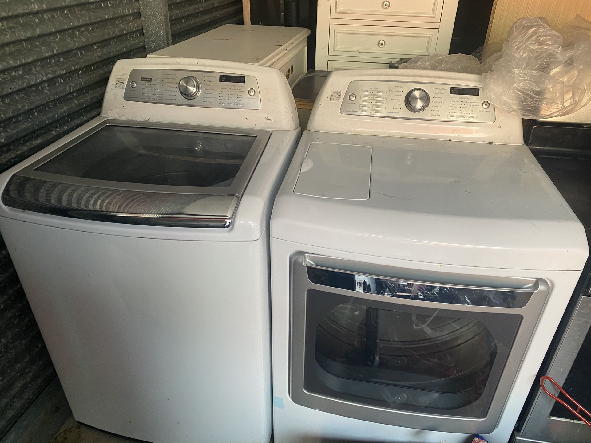 Kenmore Elite Washer Dryer Combo High Capacity