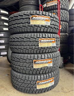 285/75R16 Arroyo All Terrain New Tires Installed And Balanced