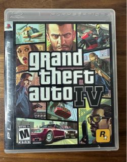 Grand Theft Auto IV 4 PS3