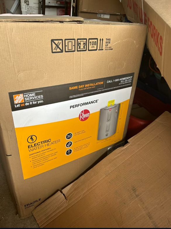 30 gal. Electric Water Heater