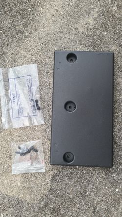 Front Bumper License Plate Holder