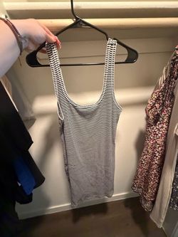 stripped dress