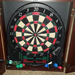 🔥🔥🔥Dart board electronic wood case......