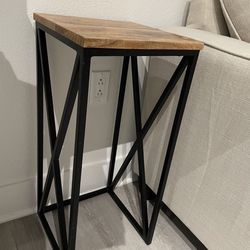 Wood Side Table