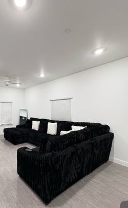 Sectional with long chaise