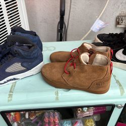 Used fair condition kids 11c Jordan Ugg and Nike