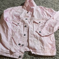 Pink Demim Jacket 