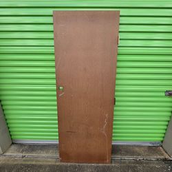 Hollow Core Right Hand Swing Interior Door 30x80