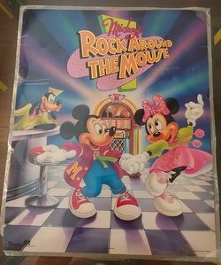 Mickey's Rock Around The Mouse Poster - Walt Disney