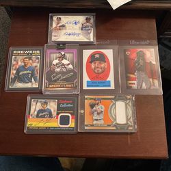 Baseball Cards Autos And Numbered