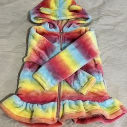 2t Rainbow Fleece Jacket