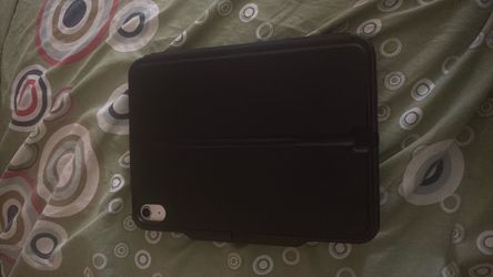 iPad in Black Folio Case