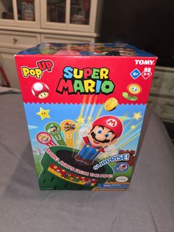 Super Mario Pop Up Toy Figurine Brand New