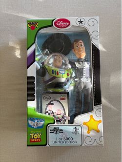 Limited edition, toy story action, figures