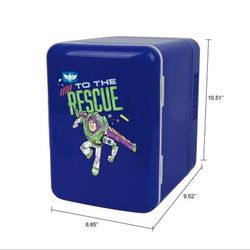 Toy Story 4L 6-Can Mini Fridge, Blue