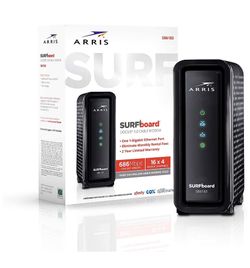 ARRIS SB6183 Surfboard 16x4 DOCSIS 3.0 Cable Modem - Black