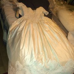 Wedding Dress Sz Medium 