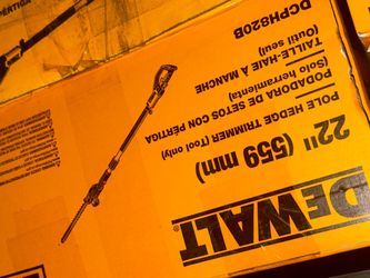 Dewalt pole hedge trimmer