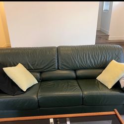 100% Leather Couch