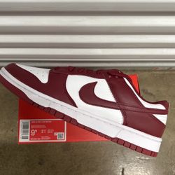 Nike Dunk Low - Team Red - Size 9.5