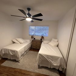 Twin Beds And Linens Perfect Condition Priced For Each! 