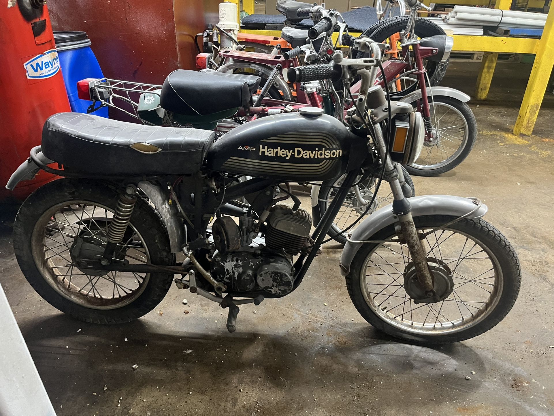 Harley Davidson 90 CC Project motorcycle