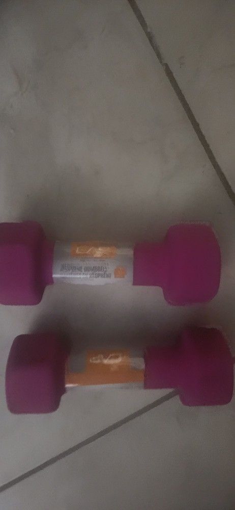 New Set of 2 Dumbbells 