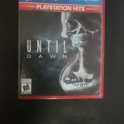 Until Dawn Playstation 4