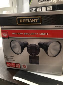 Motion sensor light