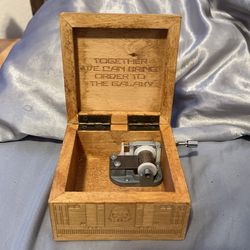 disney star wars music box (plays darth vader theme)
