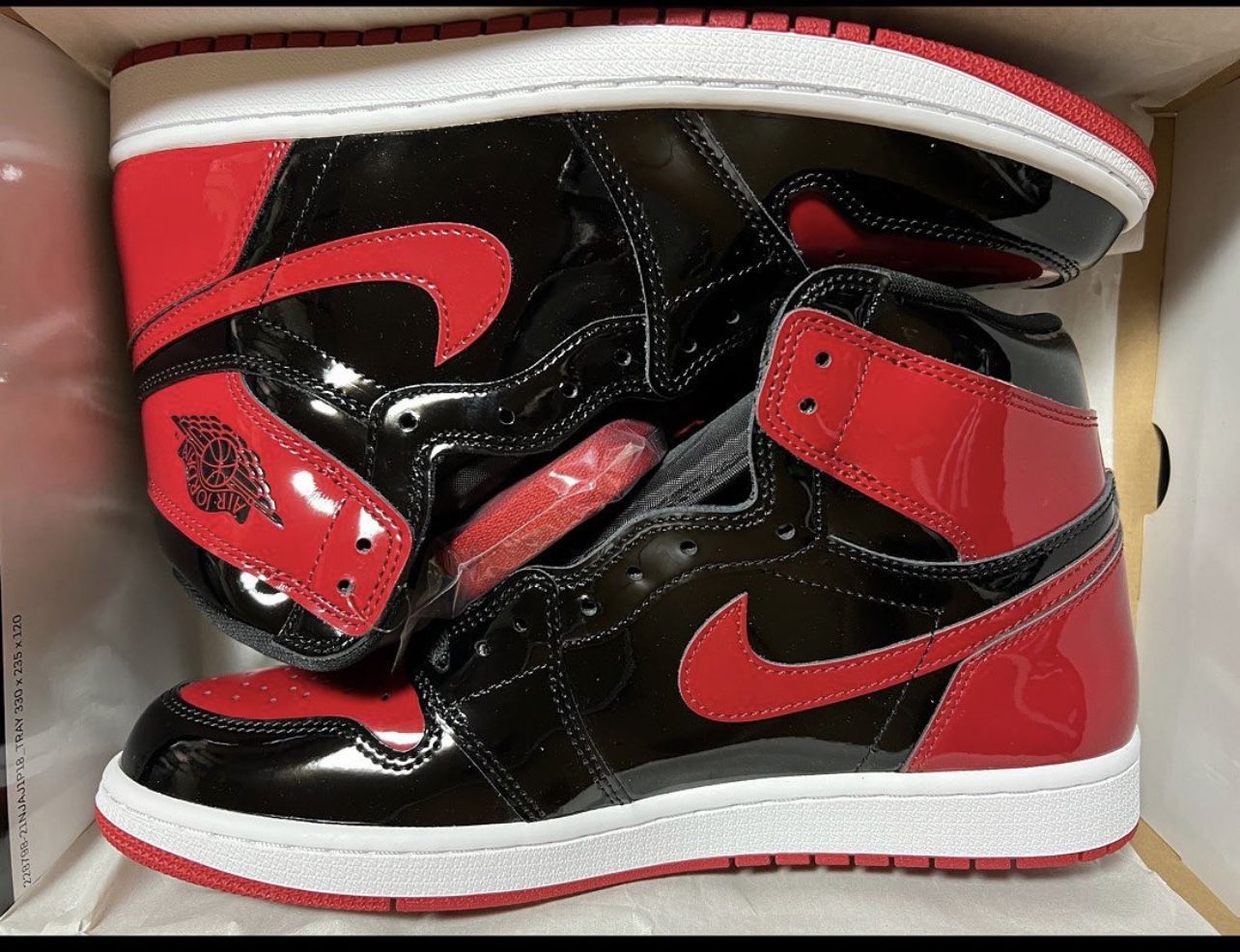 Jordan 1 patent bred