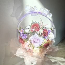 balloon flower bouquets 