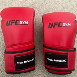 Red UFC Gym Boxing Gloves