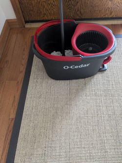 O-cedar spin mop bucket system