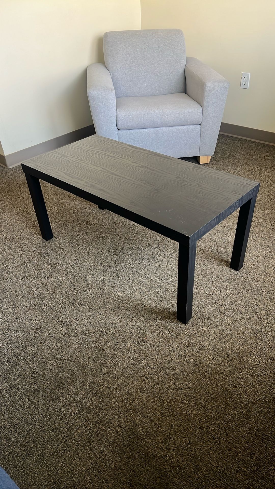 Small Black wooden Table