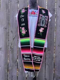 Customized Graduation Sarape Stole